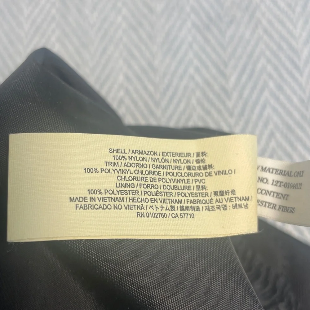 KATE SPADE Black NYLON TOTE /Baby Bag 18” X 14 1/2” X 4” Crossbody Many Pockets - Picture 16 of 16